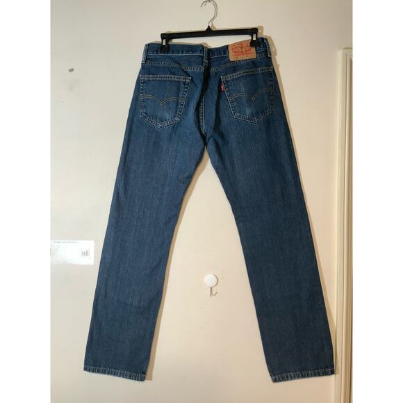 Levi Strauss & Co 505™ Regular Fit Stretch Men's Jeans Size 30x32 USED - Picture 2 of 8